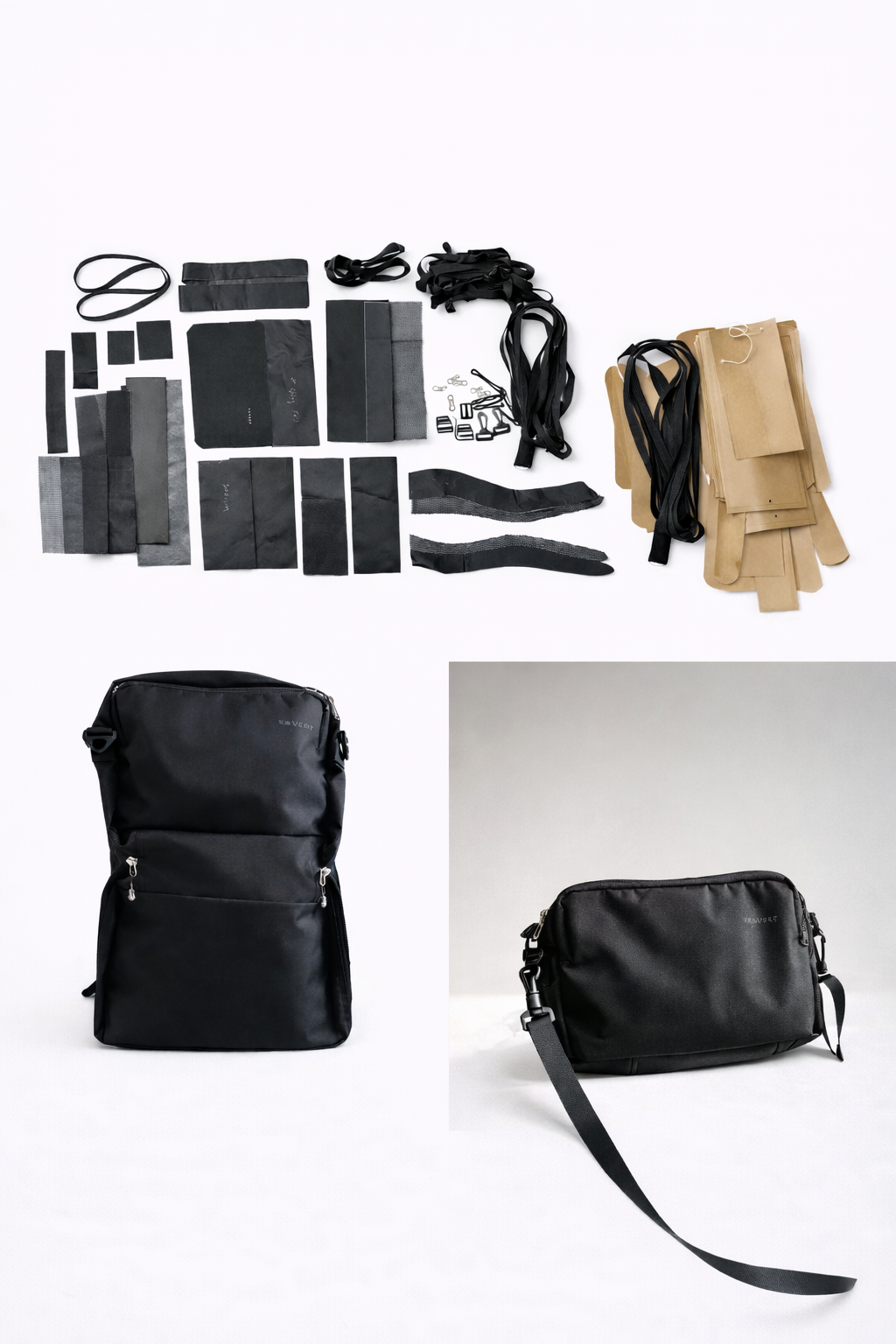 FULL BUNDLE (Finished Bag + Pattern + Sample Kit)