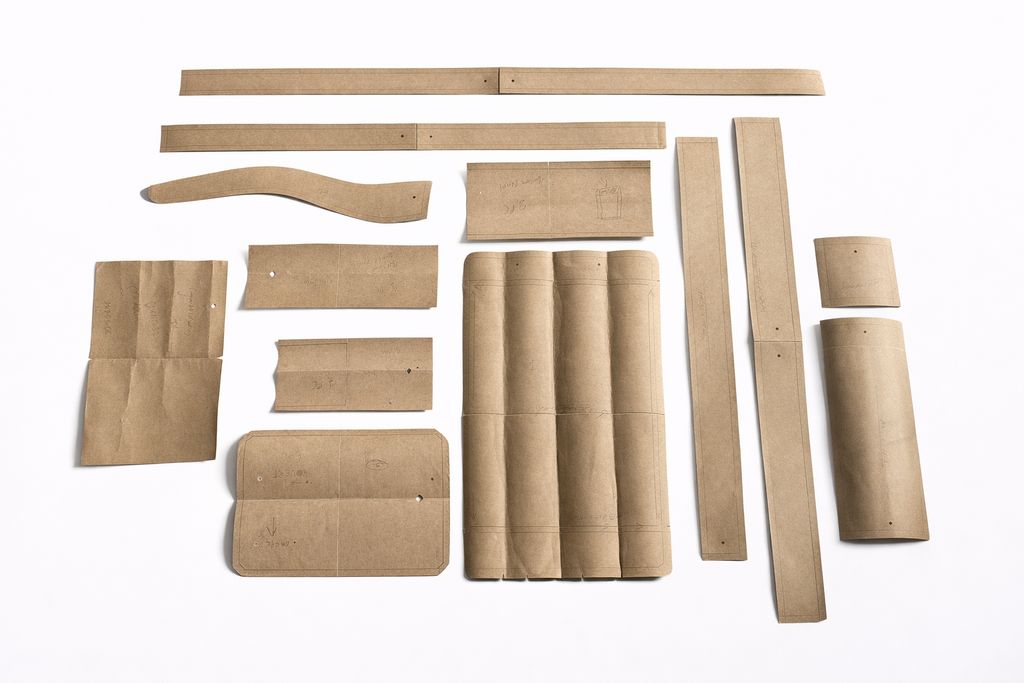 FULL BUNDLE (Finished Bag + Pattern + Sample Kit)