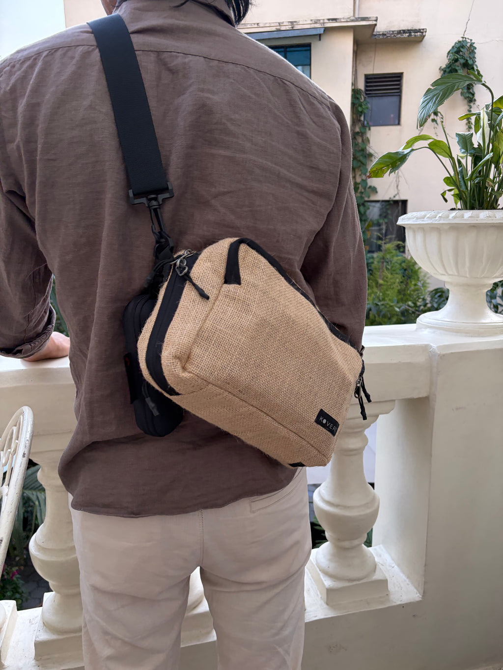 KOVERT Jute Edition (3L Sling to 17L Tote/ Backpack Mode)