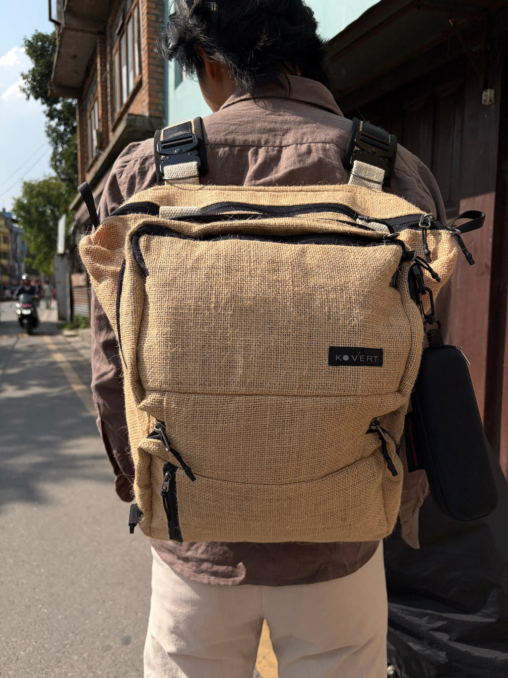KOVERT Jute Edition (3L Sling to 17L Tote/ Backpack Mode)