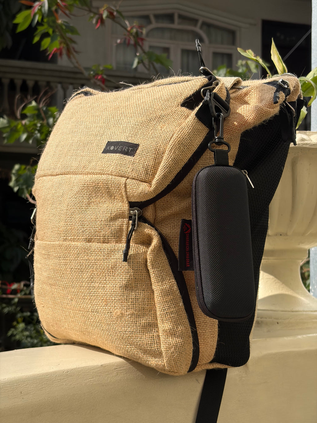 KOVERT Jute Edition (3L Sling to 17L Tote/ Backpack Mode)
